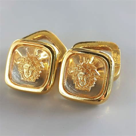 versace medus cuff links